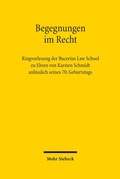Abbildung von: Begegnungen im Recht - Mohr Siebeck
