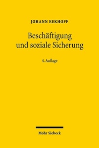 Abbildung von: Beschäftigung und soziale Sicherung - Mohr Siebeck