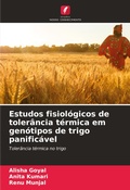 Cover: Estudos fisiologicos de tolerancia termica em genotipos de trigo panificavel - Edicoes Nosso Conhecimento