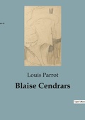Cover: Blaise Cendrars - Shs Editions