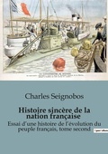 Cover: Histoire sinc?re de la nation fran?aise - Shs Editions