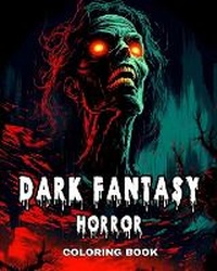 Abbildung von: Dark Fantasy Horror Coloring Book - Blurb