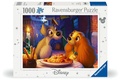 Cover: Erwachsenenpuzzle 1000 Teile - Disney Classics - Susi und Strolch - Ravensburger