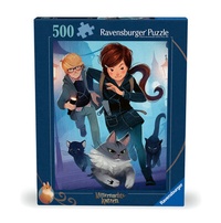 Bild vergrößern Bild: Ravensburger Puzzle 12000360 - Auf der Suche nach Königin Quinn - 500 Teile Mitternachtskatzen Puzzle für Erwachsene und Kinder ab 12 Jahren - Ravensburger