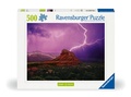 Cover: Erwachsenenpuzzle 500 Teile - Pinke Gewitterstimmung - Ravensburger