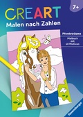 Cover: CreArt Malen nach Zahlen ab 7: Pferdetr&auml;ume - Ravensburger