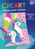 Cover: CreArt Malen nach Zahlen ab 5: Zauberponys - Ravensburger