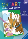 Cover: CreArt Malen nach Zahlen ab 5: Pferde - Ravensburger