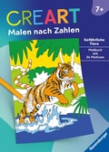 Cover: CreArt Malen nach Zahlen ab 7: Gef&auml;hrliche Tiere - Ravensburger