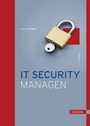 Cover: IT Security managen - Hanser