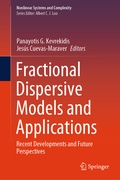Cover: Fractional Dispersive Models and Applications - Springer