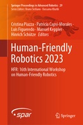 Cover: Human-Friendly Robotics 2023 - Springer