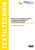 Cover: Erh&ouml;hung der Gewebegeschlossenheit zur Steigerung der Qualit&auml;t von Verst&auml;rkungsfasergeweben - Shaker