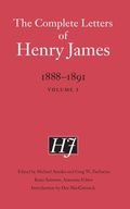 Cover: The Complete Letters of Henry James, 1888-1891 - University of Nebraska Press