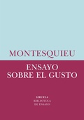 Cover: Ensayo sobre el gusto - Siruela