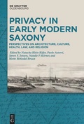 Cover: Privacy in Early Modern Saxony - De Gruyter Oldenbourg