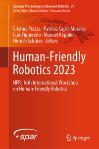 Abbildung von: Human-Friendly Robotics 2023 - Springer