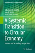 Cover: A Systemic Transition to Circular Economy - Springer