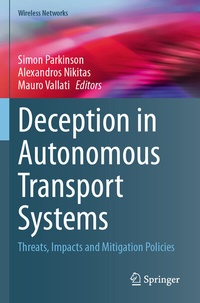 Abbildung von: Deception in Autonomous Transport Systems - Springer