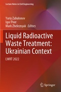 Cover: Liquid Radioactive Waste Treatment: Ukrainian Context - Springer