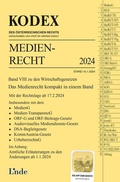 Cover: KODEX Medienrecht 2024 - Linde
