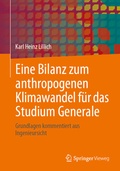Bild: Eine Bilanz zum anthropogenen Klimawandel f&uuml;r das Studium Generale - Springer Vieweg