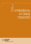 Cover: Urteilsbildung im Dialog - Wochenschau Verlag