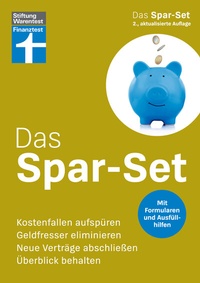 Abbildung von: Das Spar-Set - in vier Schritten zum Sparerfolg, mit selbstrechnendem Haushaltsbuch - Stiftung Warentest