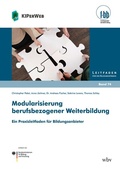 Cover: Modularisierung berufsbezogener Weiterbildung - wbv Media