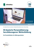 Cover: KI-basierte Personalisierung berufsbezogener Weiterbildung - wbv Media