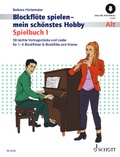 Cover: Blockfl&ouml;te spielen - mein sch&ouml;nstes Hobby - Schott Music