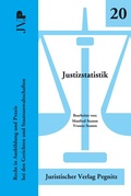 Cover: Justizstatistik (Z&auml;hlkarten) - Juristischer Verlag Pegnitz