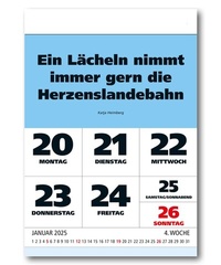 Abbildung von: IMPULS-Wochenspruch-Kalender 2025 - Impuls-Kalender GmbH