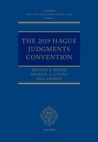 Abbildung von: The 2019 Hague Judgments Convention - OUP eBook