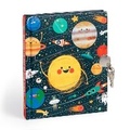 Cover: Solar System Locked Diary - Mudpuppy Press