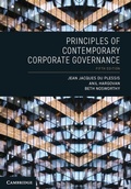 Cover: Principles of Contemporary Corporate Governance - Cambridge University Press