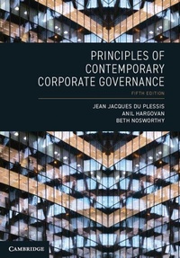 Enlarge image Cover: Principles of Contemporary Corporate Governance - Cambridge University Press