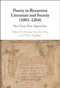 Cover: Poetry in Byzantine Literature and Society (1081-1204) - Cambridge University Press