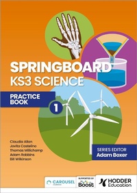 Enlarge image Cover: Springboard: KS3 Science Practice Book 1 - Hodder Education