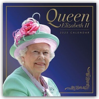 Abbildung von: Queen Elisabeth II - Königin Elisabeth II 2025 - Wand-Kalender - Carousel Calendars