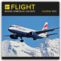 Abbildung von: Flight - Modern Commercial Airliners - Passagierflugzeuge 2025 - Wand-Kalender - Carousel Calendars