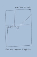Cover: Some Lines of Poetry - Coach House Books