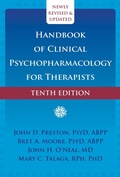 Cover: Handbook of Clinical Psychopharmacology for Therapists (Tenth Edition) - New Harbinger Publications