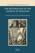 Cover: The Restoration of the Church of England - De Gruyter