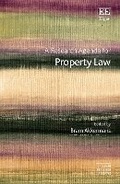 Cover: A Research Agenda for Property Law - Edward Elgar Publishing
