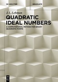 Cover: Quadratic Ideal Numbers - De Gruyter