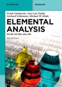 Cover: Elemental Analysis - De Gruyter
