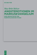 Cover: Angstemotionen im Markusevangelium - De Gruyter