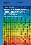Abbildung von: English Grammar for Literature Students - De Gruyter Mouton