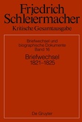 Cover: Briefwechsel 1821-1824 - De Gruyter
